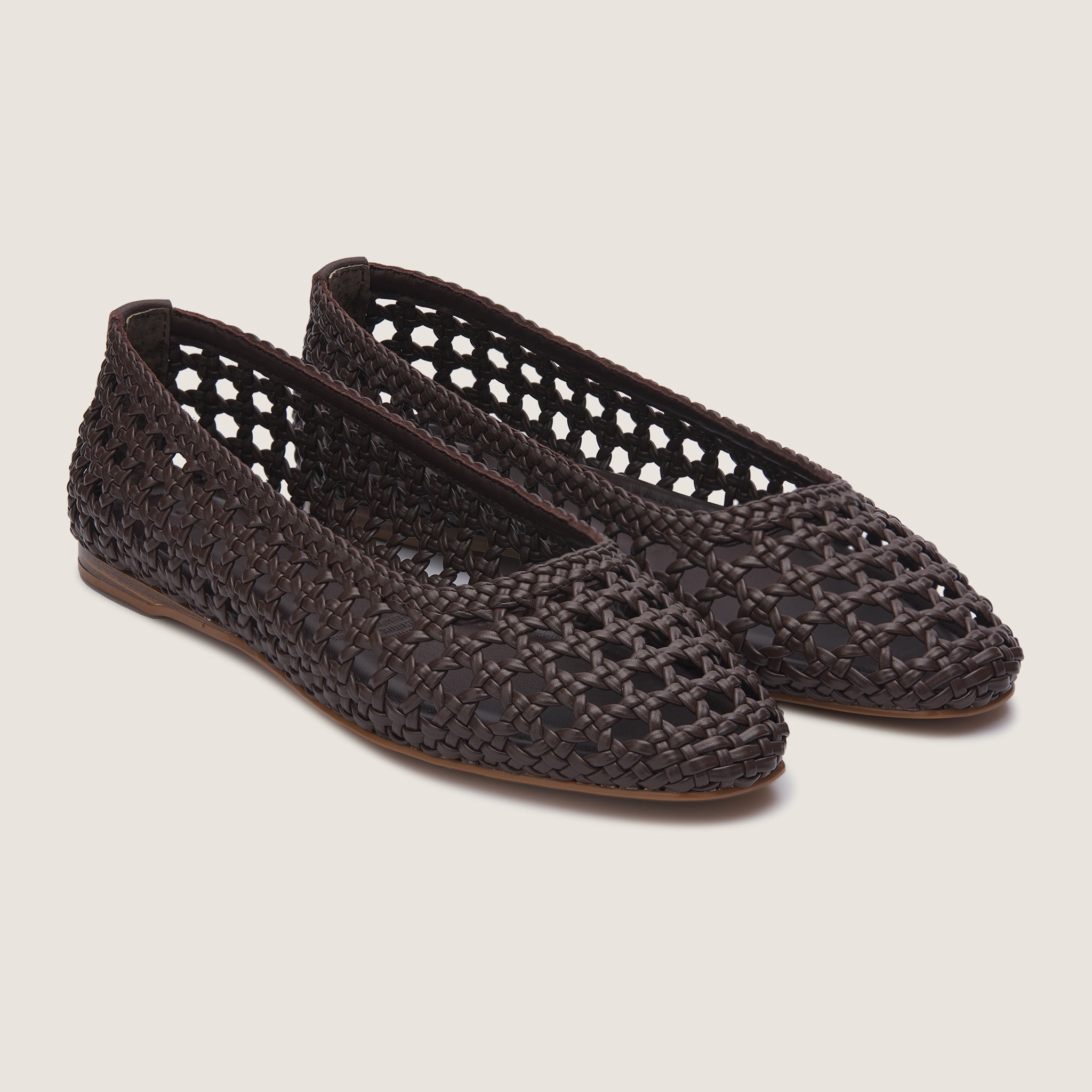 Calypso Woven Flat - Chocolate