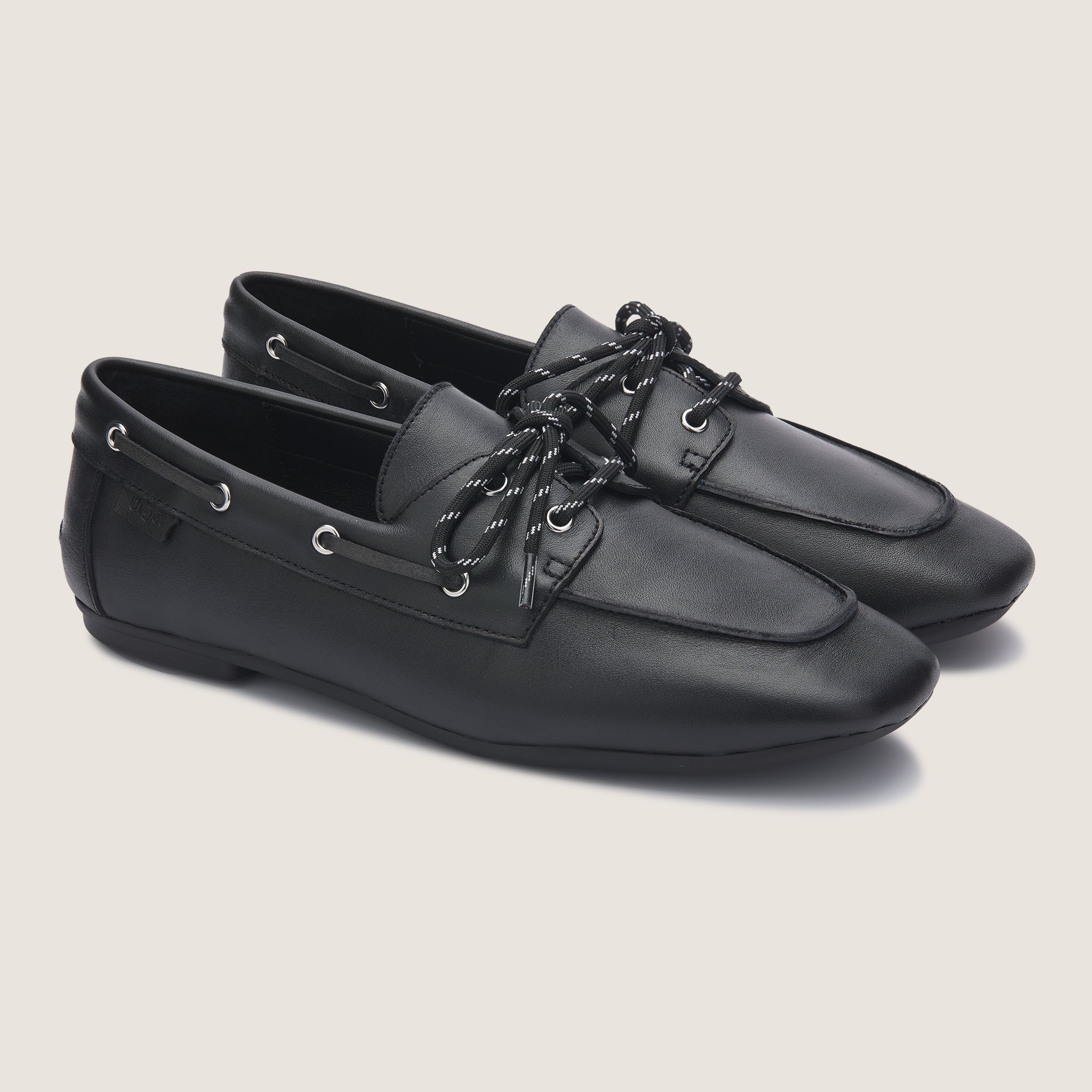 Skippa Loafer - Black Leather