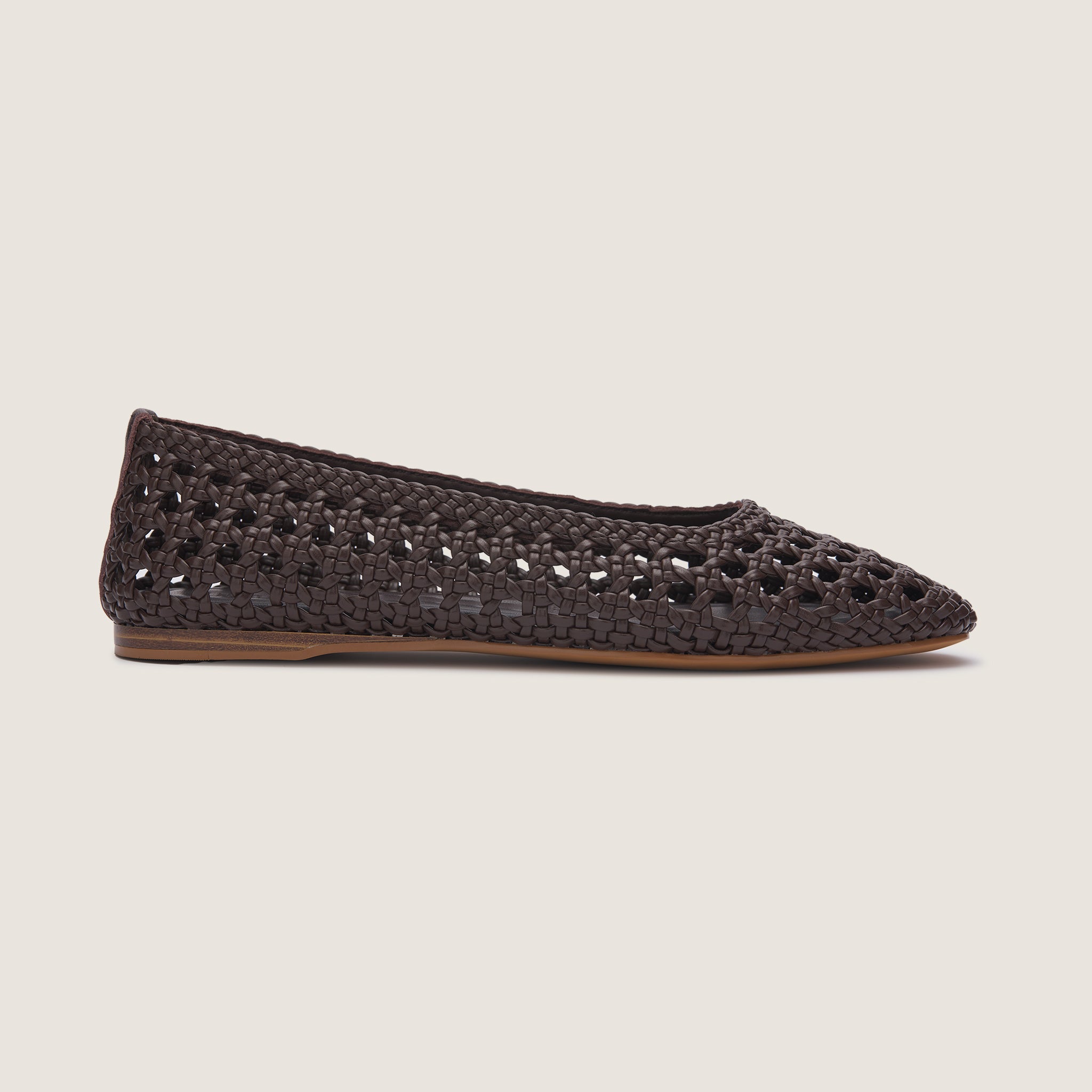 Calypso Woven Flat - Chocolate